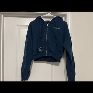 Vitality zipped hoodie